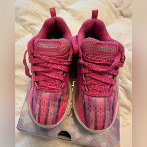 Girls Sketchers sneakers, size 11.